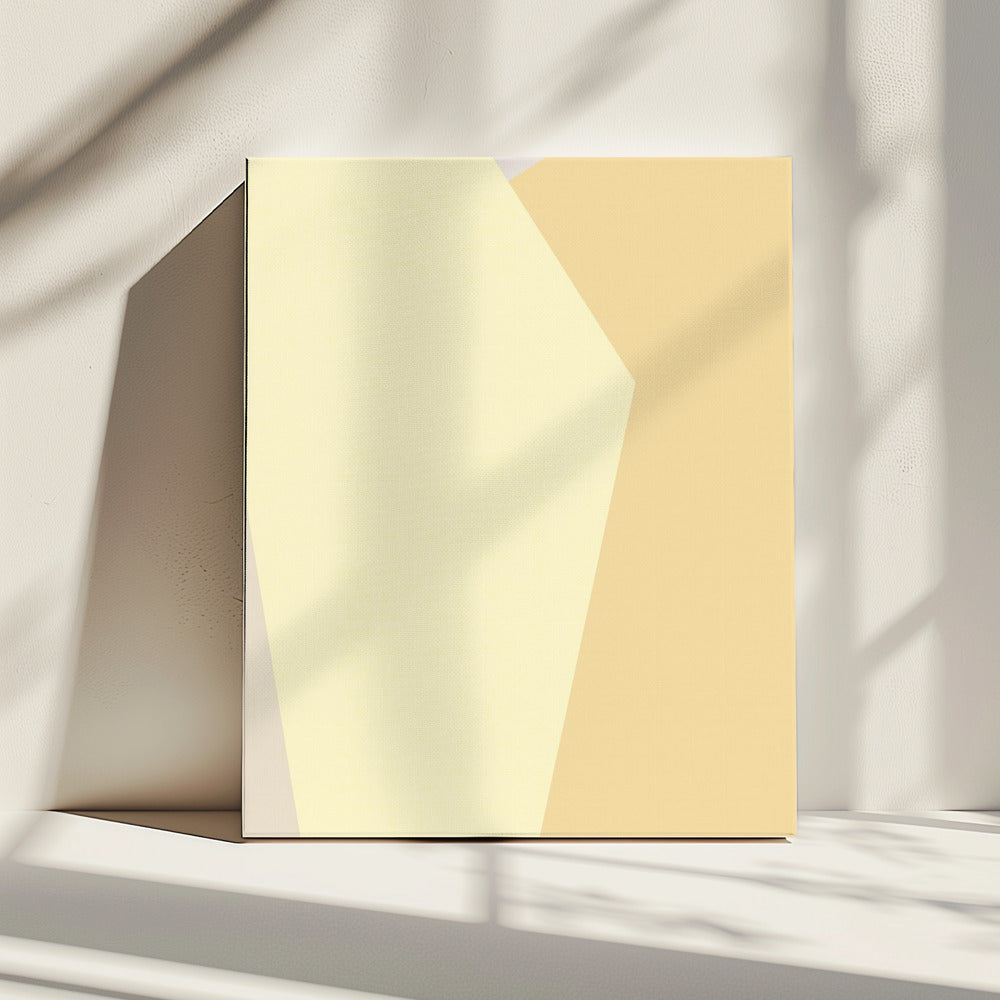 Abstract Yellow | Canvas