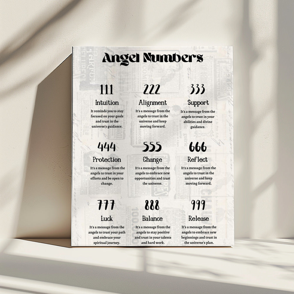 Angel Numbers | Canvas