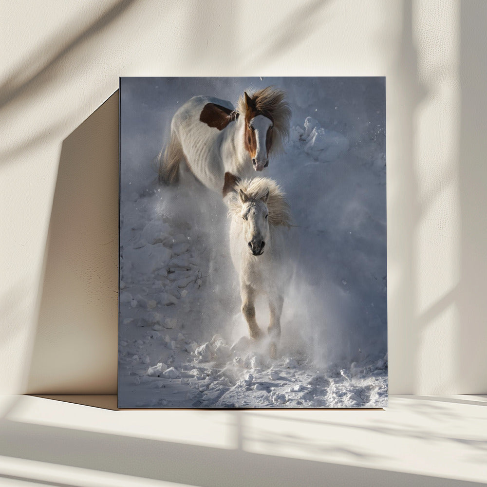 Two Horses | Canvas