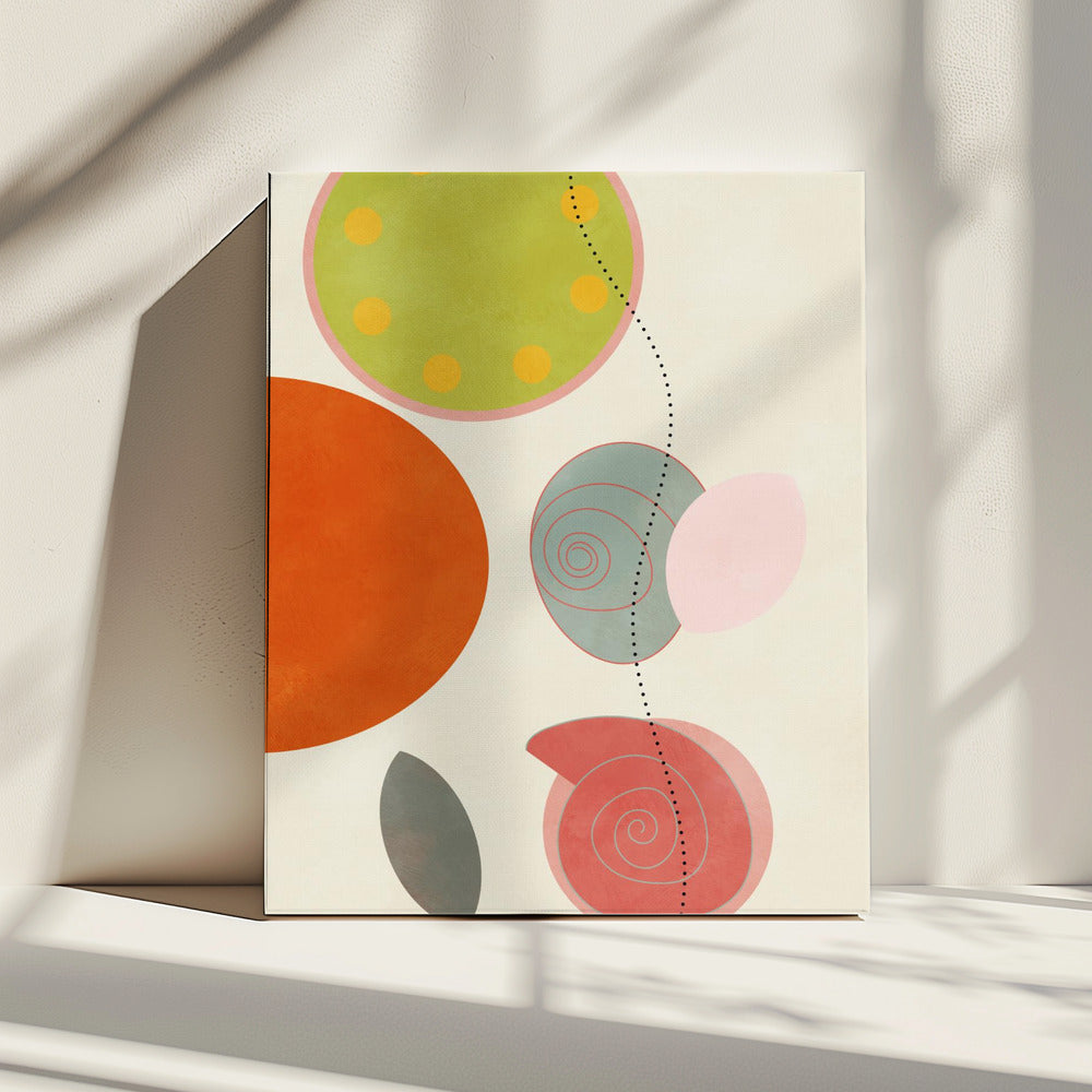 Friendly Colors Hilma 1 | Canvas
