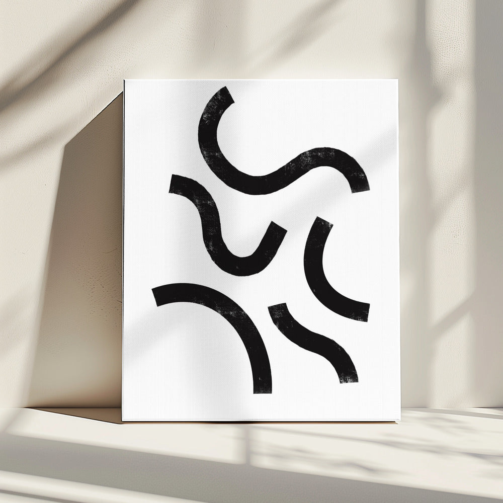 Curved Rhythms | Canvas