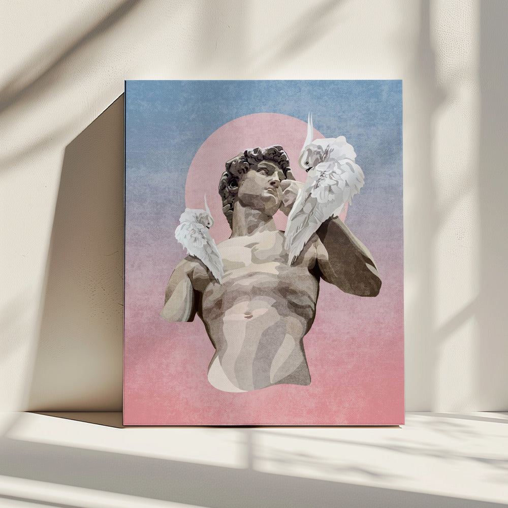 Stone and Feathers | Canvas