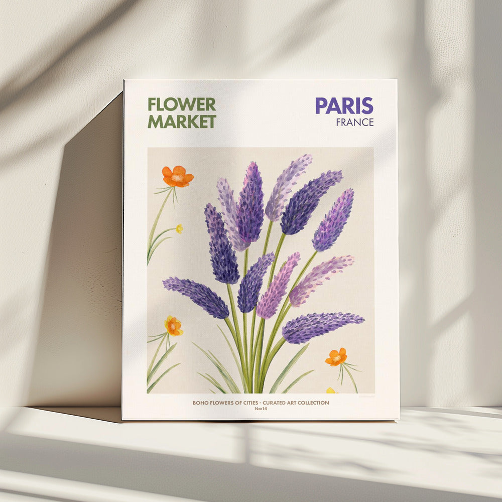 Lavender Blooms | Canvas
