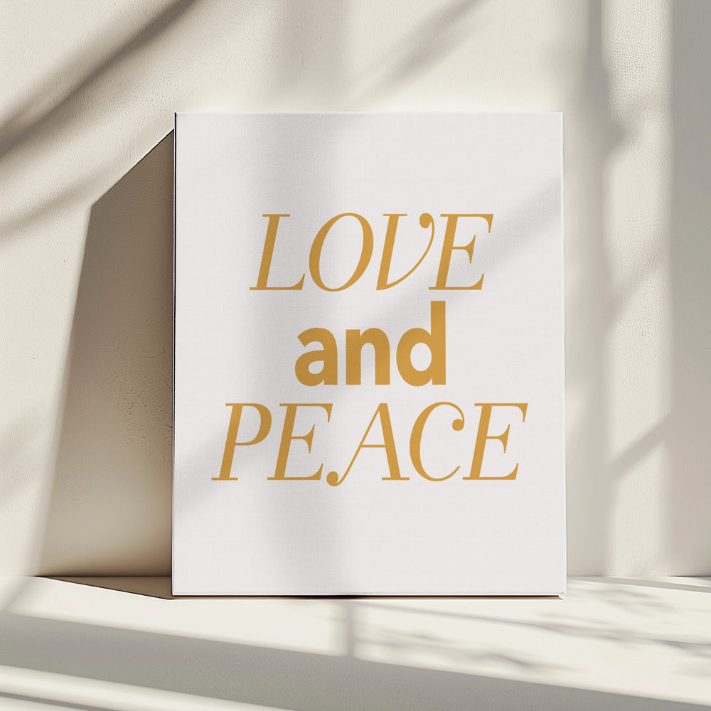 Love and Peace | Canvas