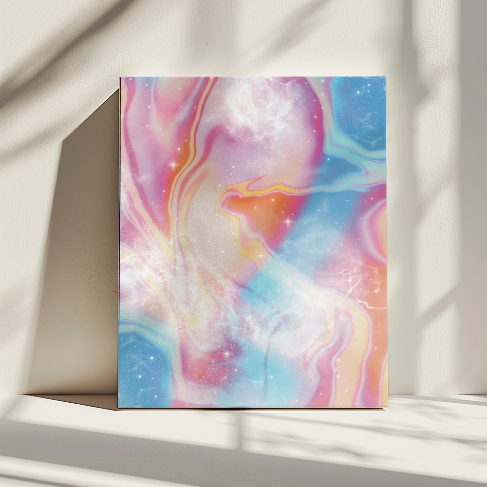 Vintage Pastel Space | Canvas