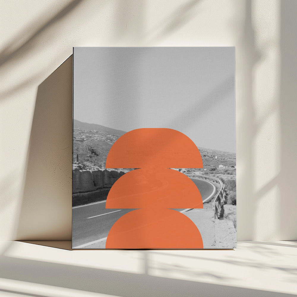 Orange Horizons | Canvas