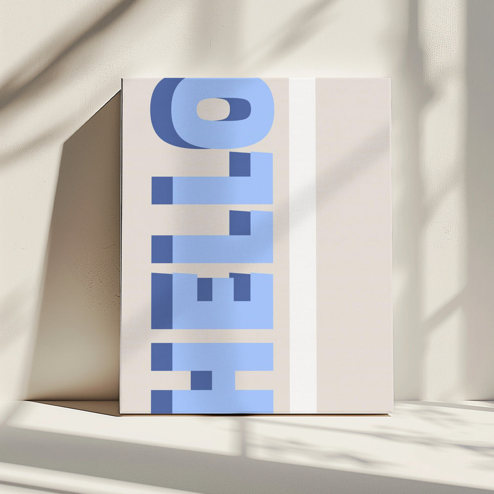Inverted Greetings | Canvas