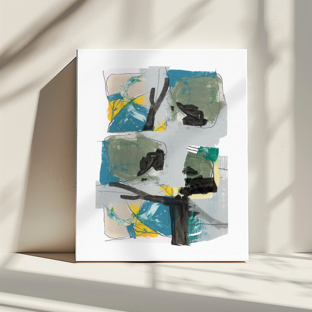 Contemporary Green No2 | Canvas