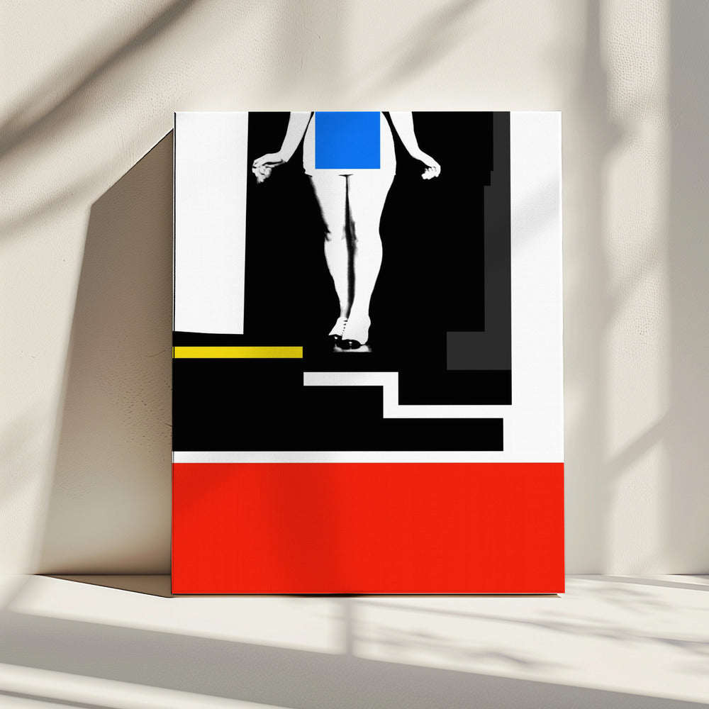 Photo Collage Lady No3 | Canvas
