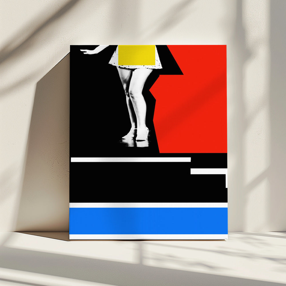 Photo Collage Lady No2 | Canvas