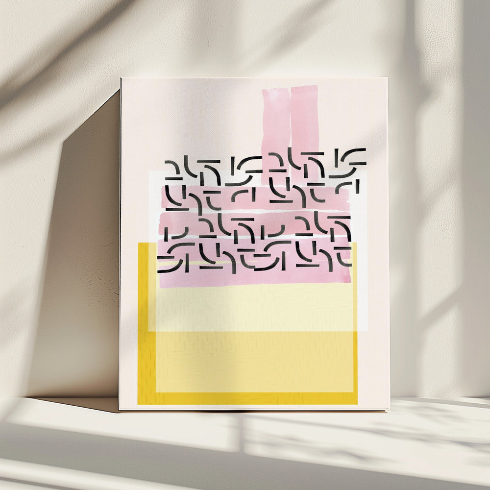 Pastel Pattern Collage 1 | Canvas