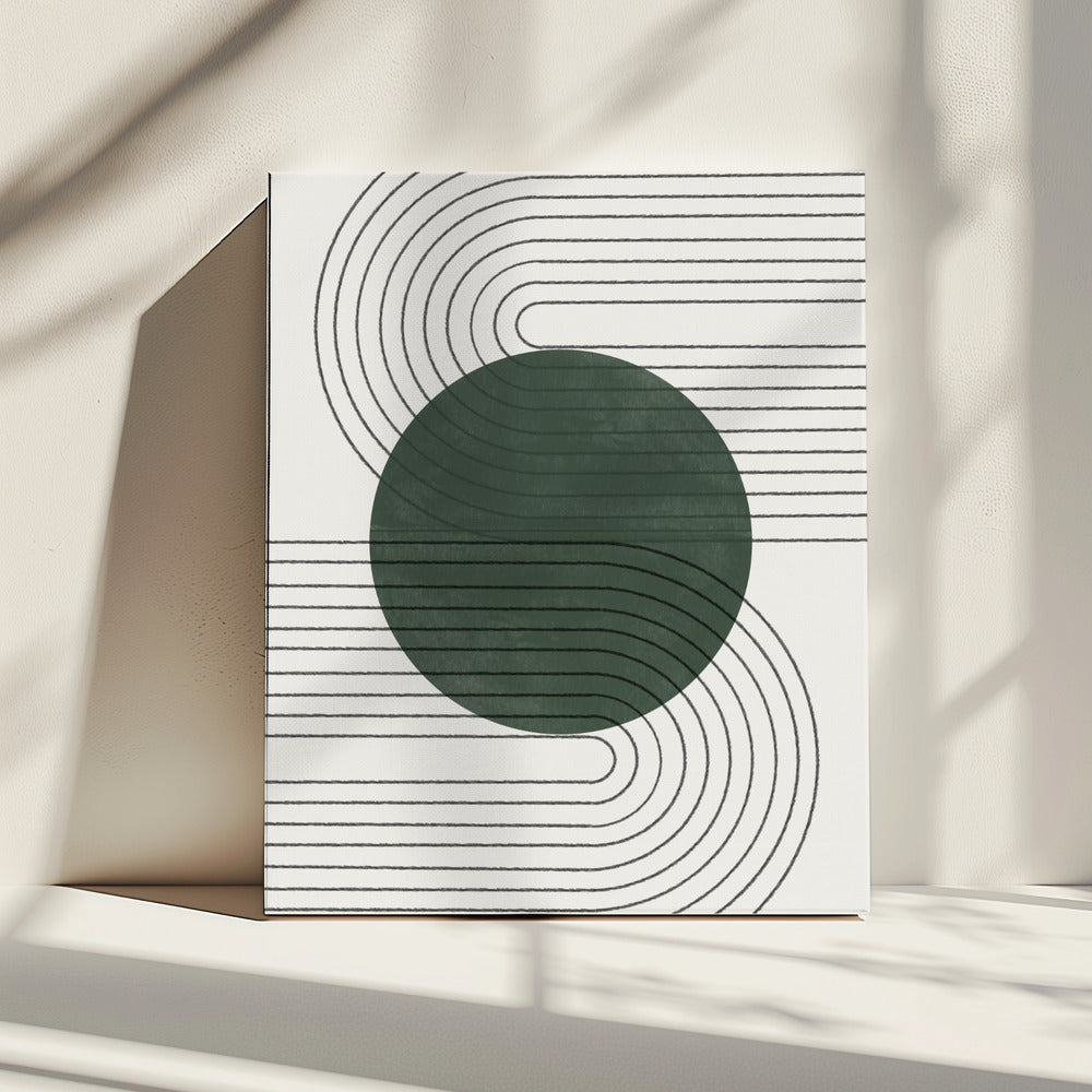 Curved Harmony | Canvas