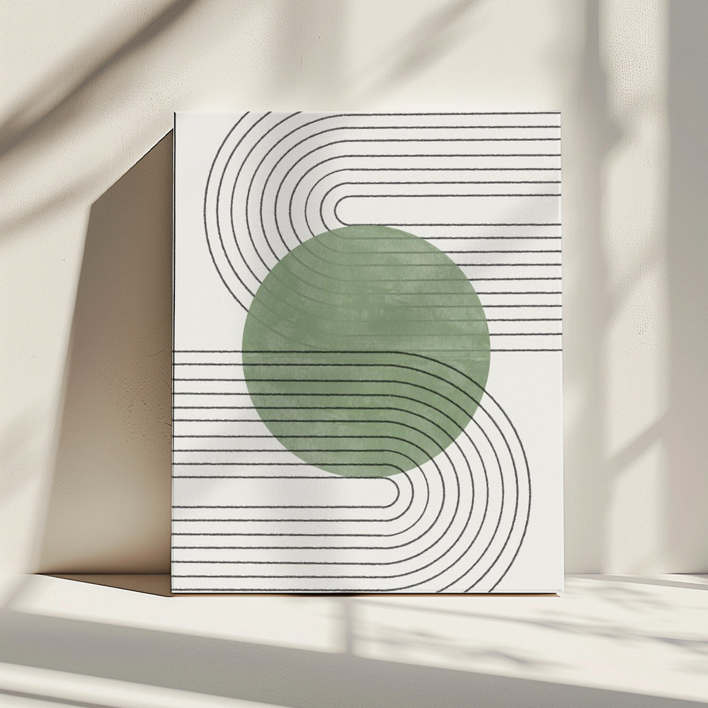 Curved Harmony | Canvas