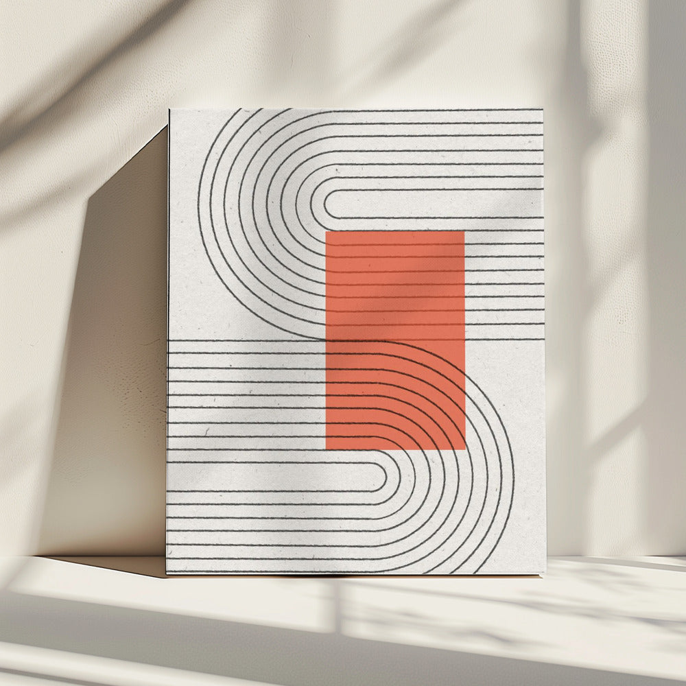 Curved Harmony | Canvas