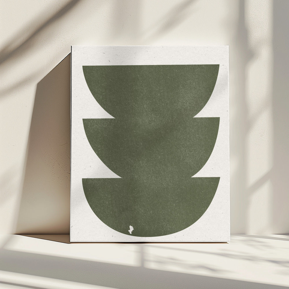 Stacked Elegance | Canvas