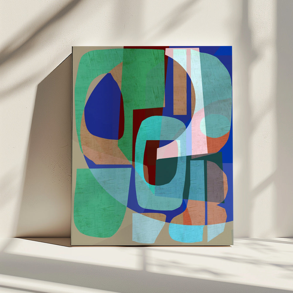 Neutral Shapes 3 | Canvas
