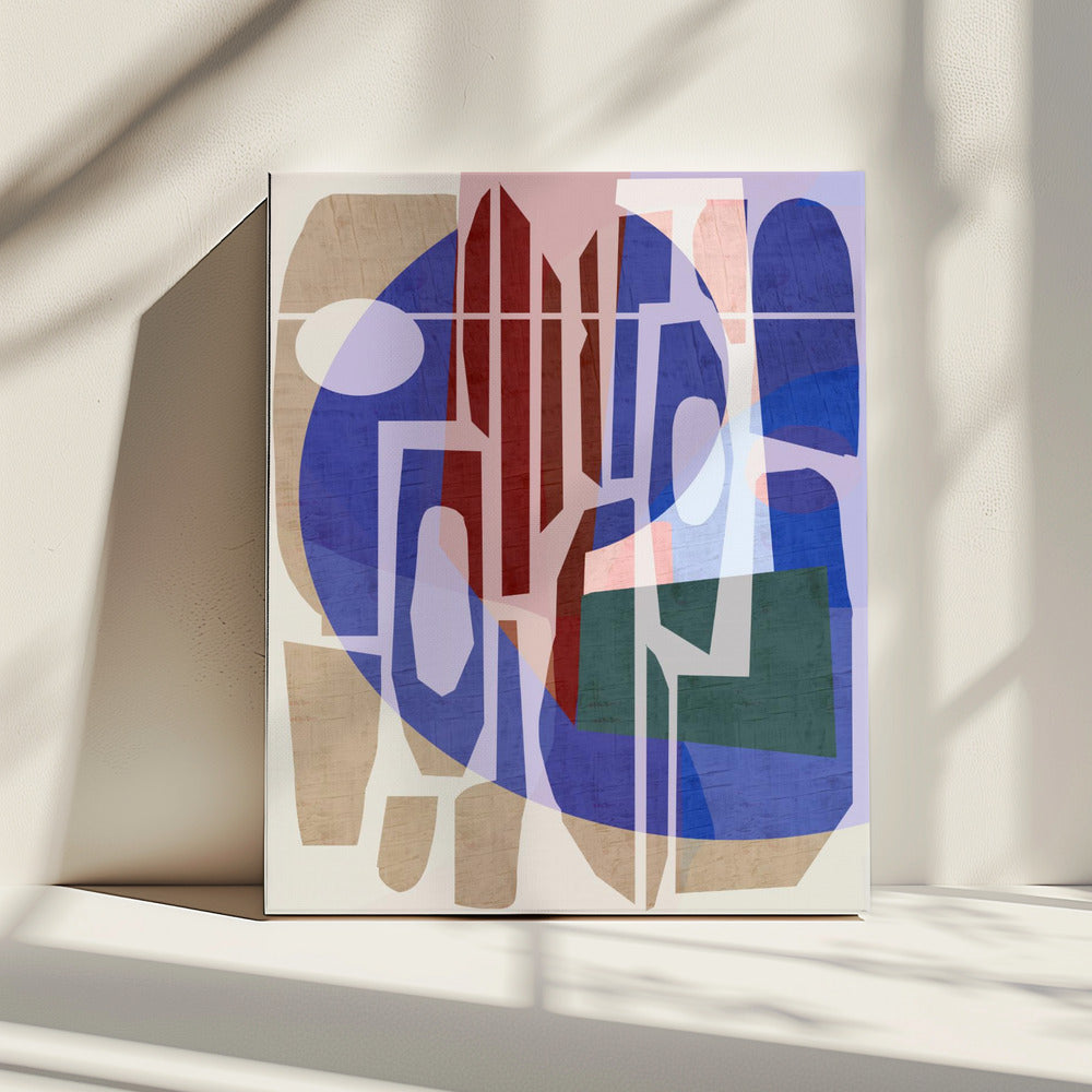 Neutral Shapes 4 | Canvas