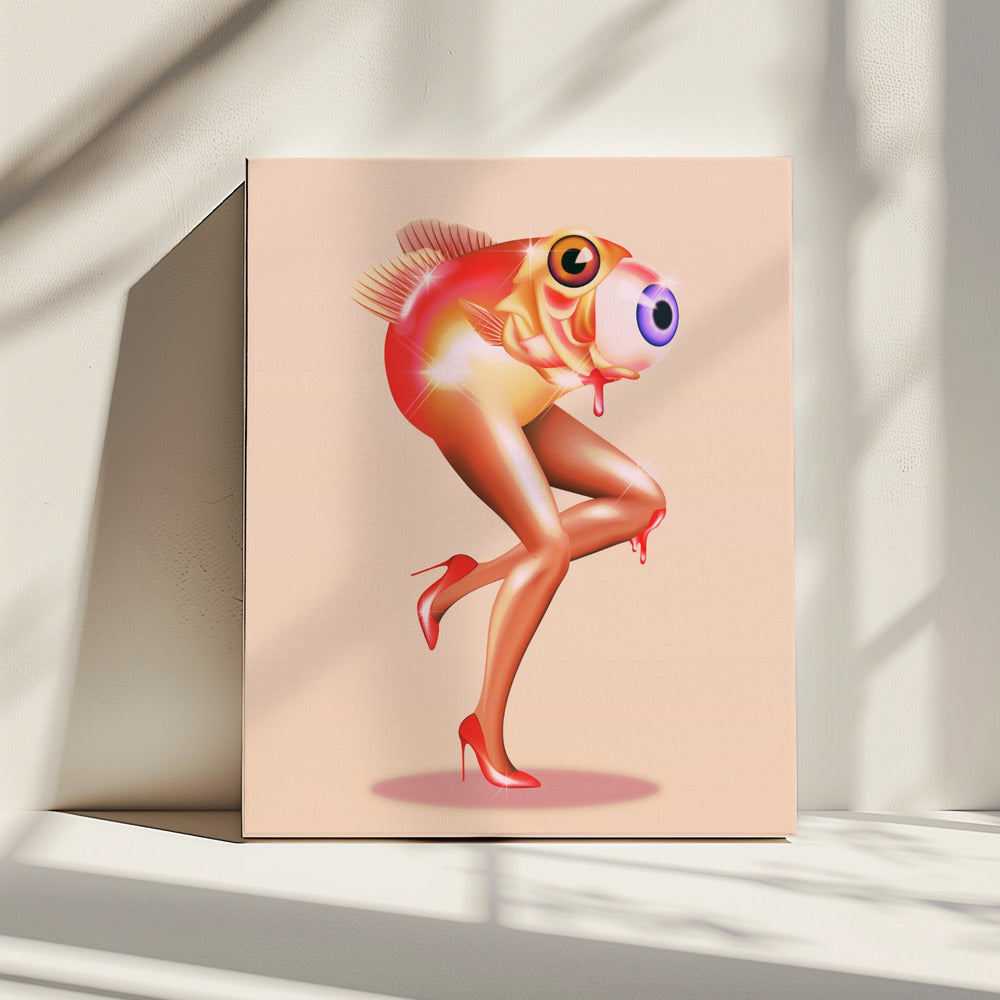 Fish With Legs | Canvas