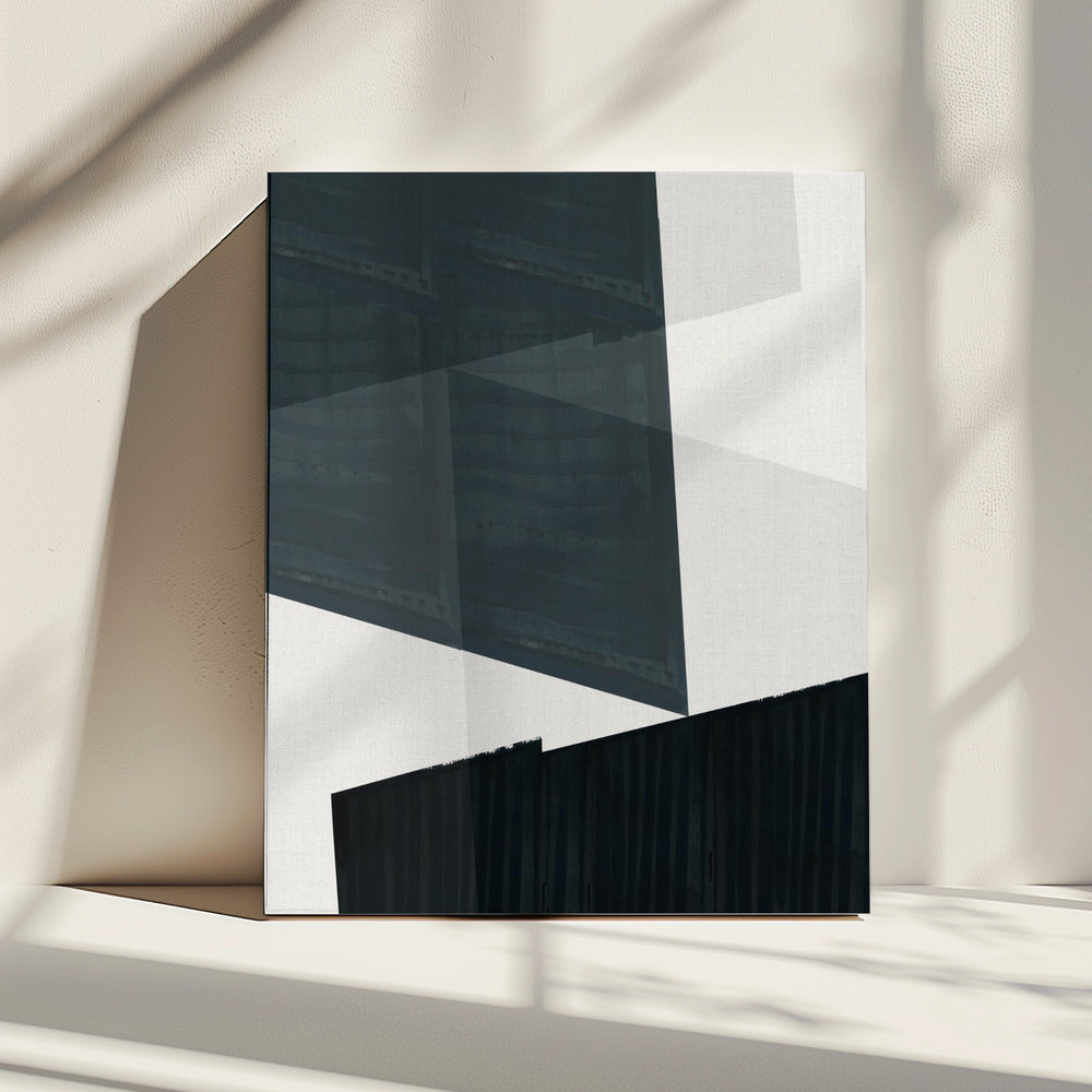 Jagged Edge Abstract 2 | Canvas