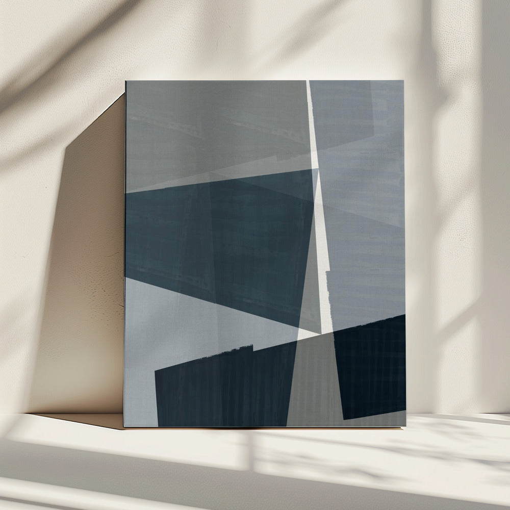 Jagged Edge Abstract 3 | Canvas