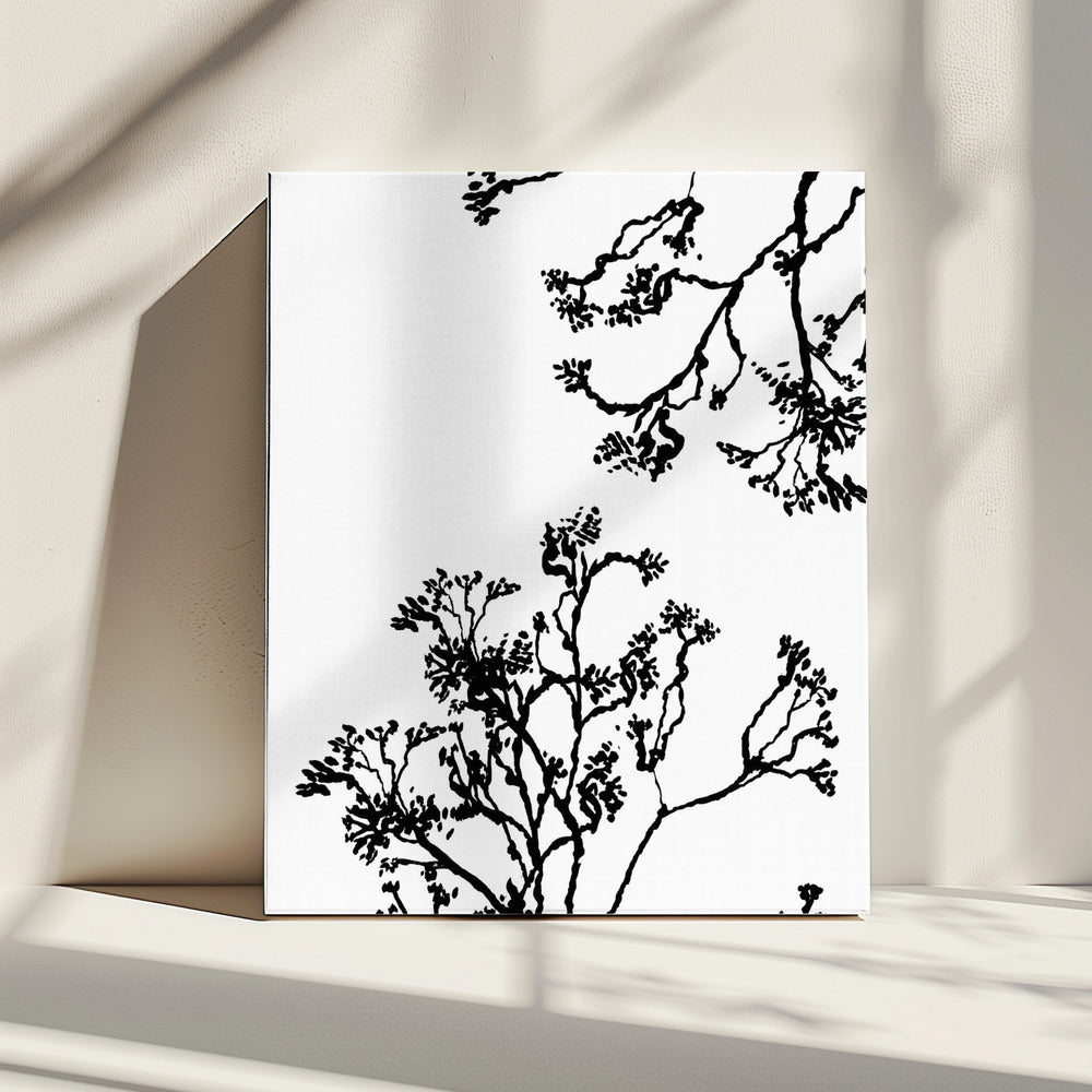 Blossom Trees Silhouette | Canvas