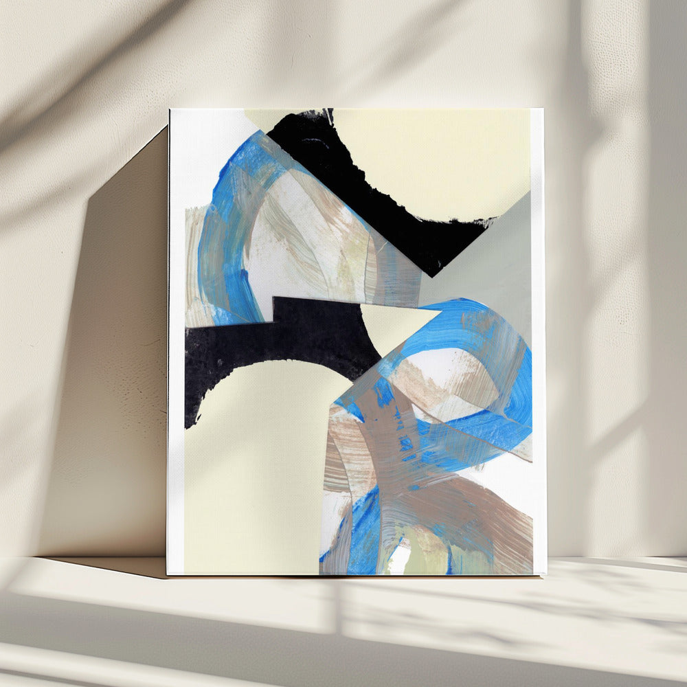 Blue Neutral Beige Black 1 | Canvas