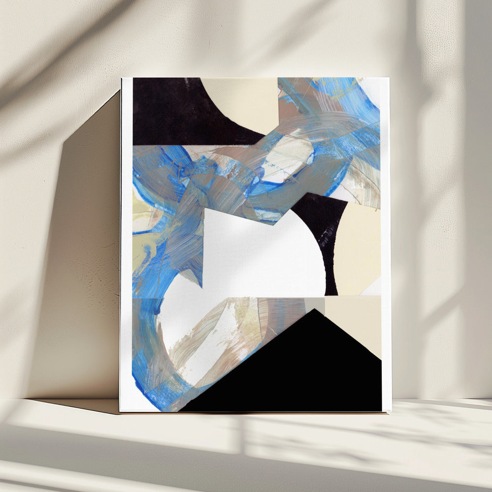 Blue Neutral Beige Black 2 | Canvas