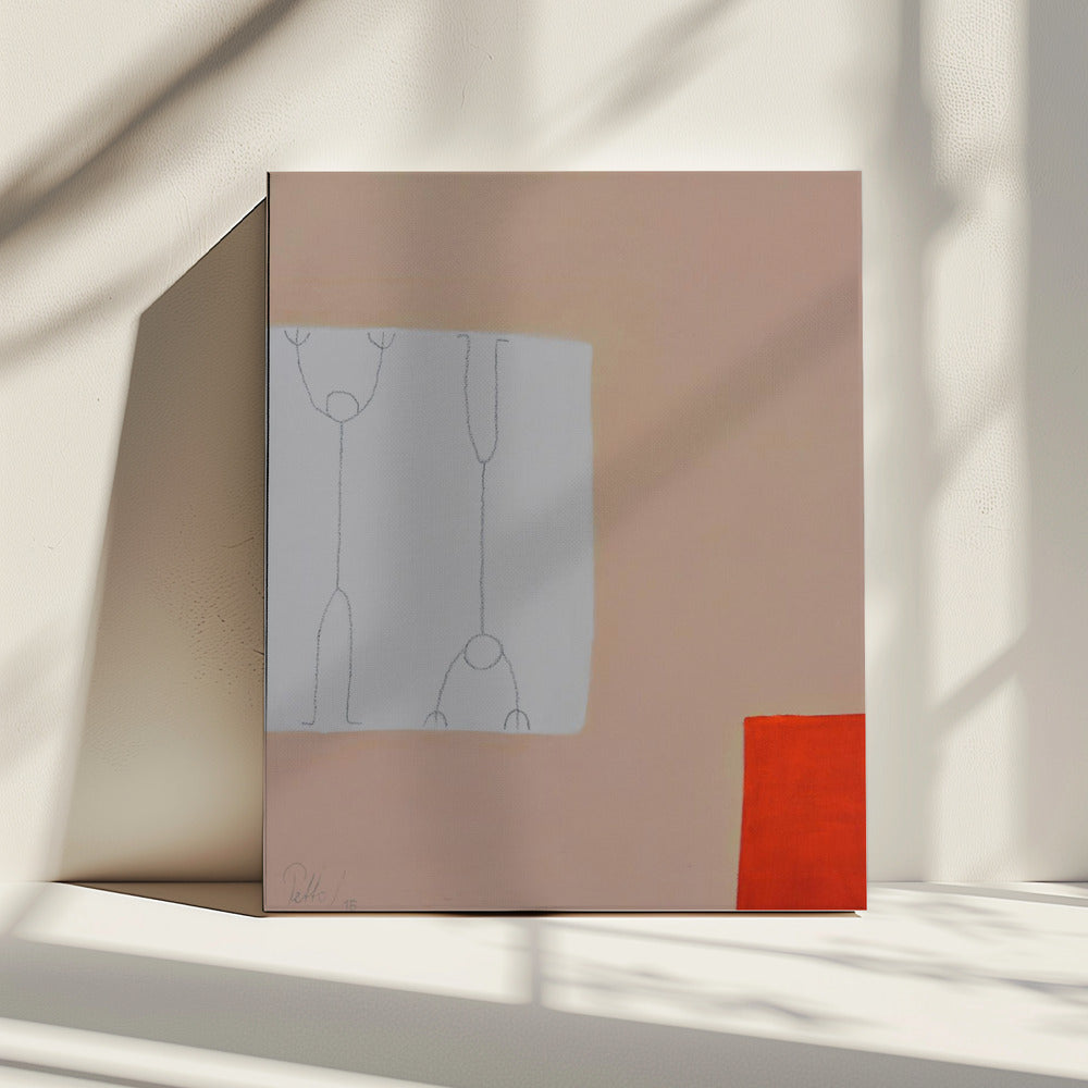 Two In A Bed | Canvas
