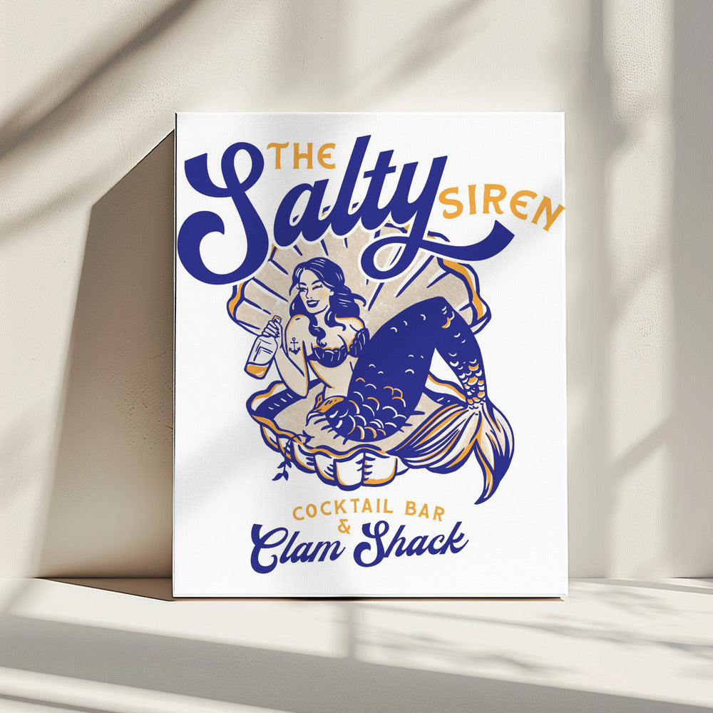 Salty Siren Cocktail Bar &amp; Clam Shack Mermaid | Canvas