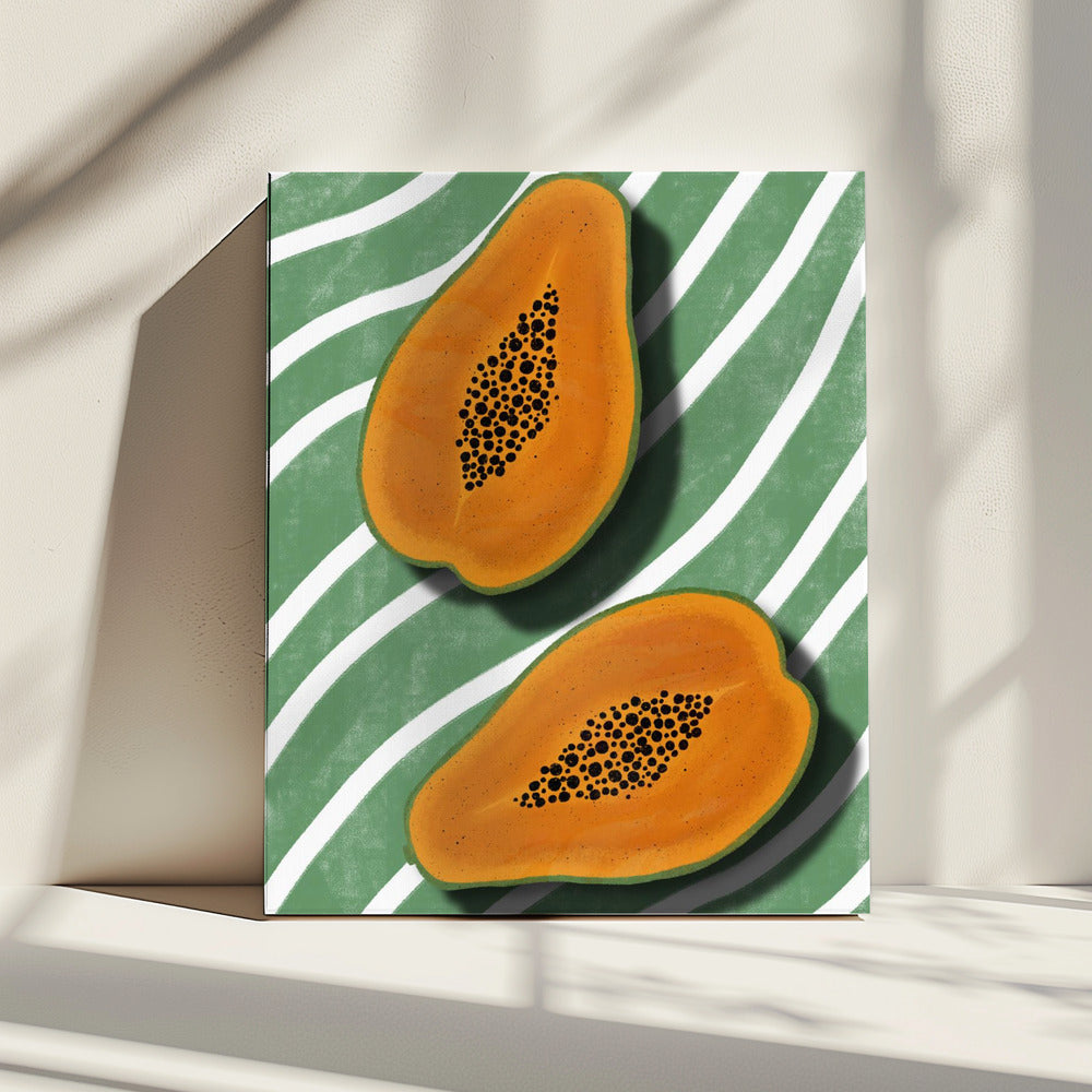 Papayas | Canvas