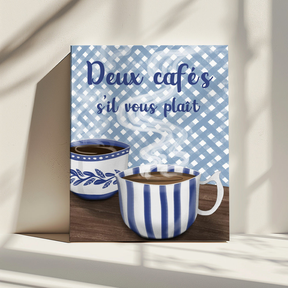 Two coffees please | Canvas
