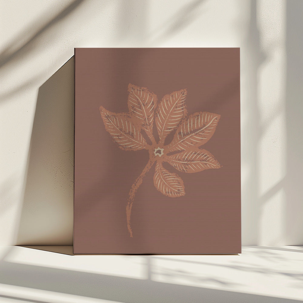 Abstract Mochs Foliage | Canvas