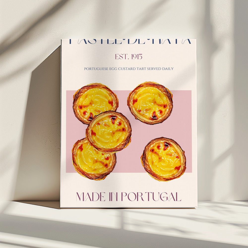 Traditional Portuguese Egg Custard Tart | Canvas