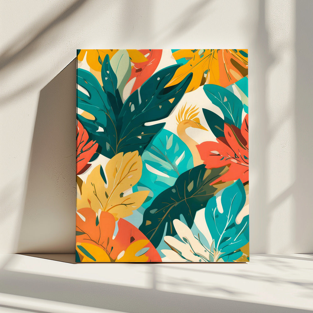Flourishing Green | Canvas