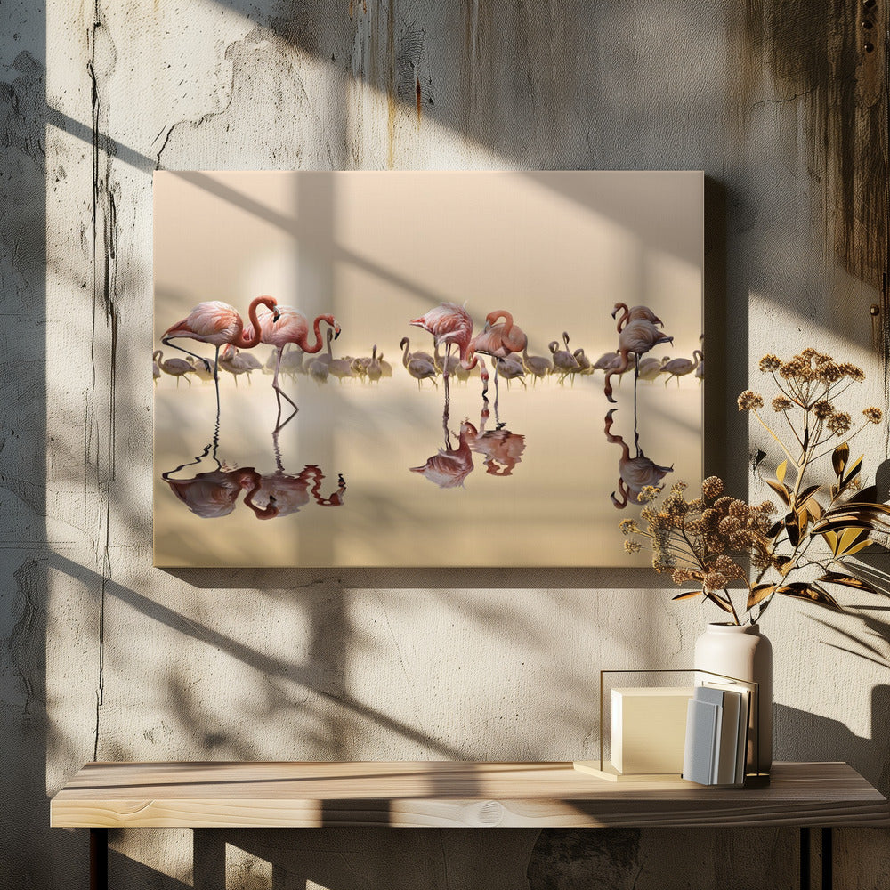 FLAMINGOS | Canvas