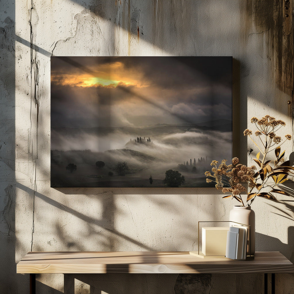 Waves of fog | Canvas