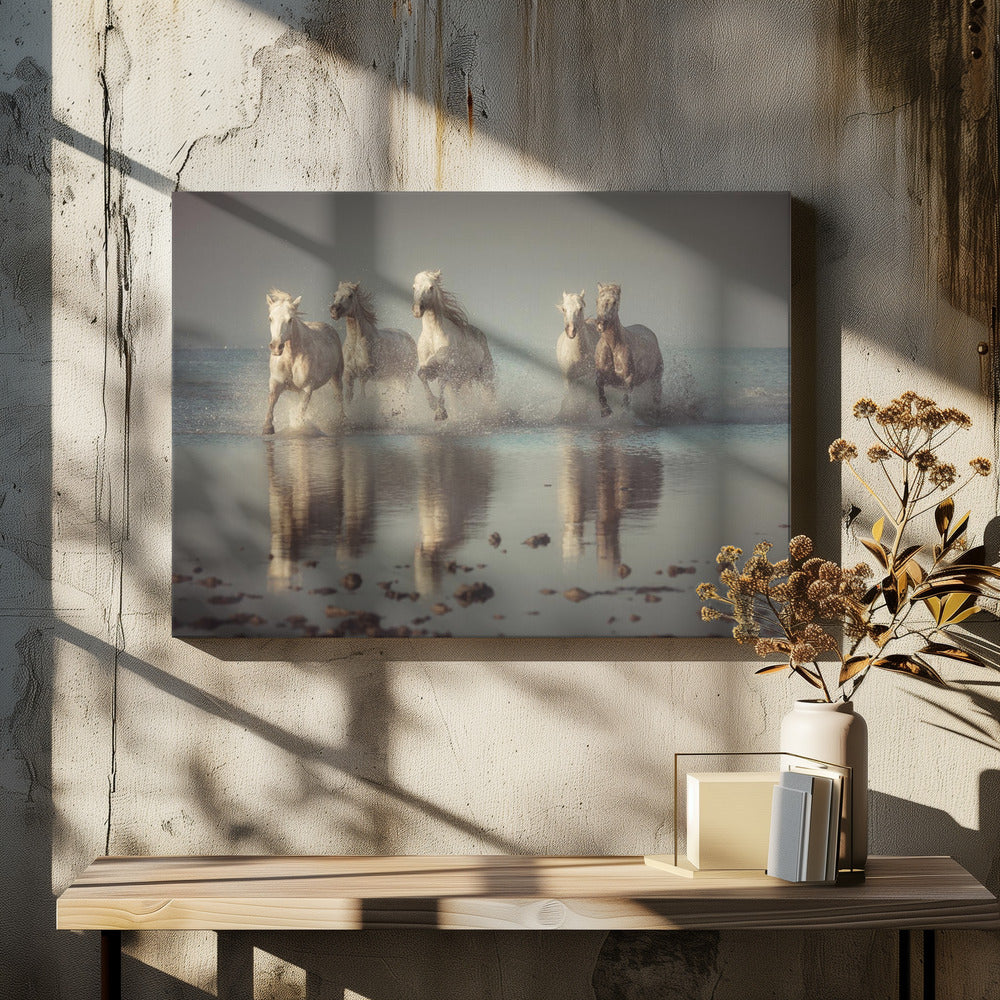 Camargue Horses | Canvas
