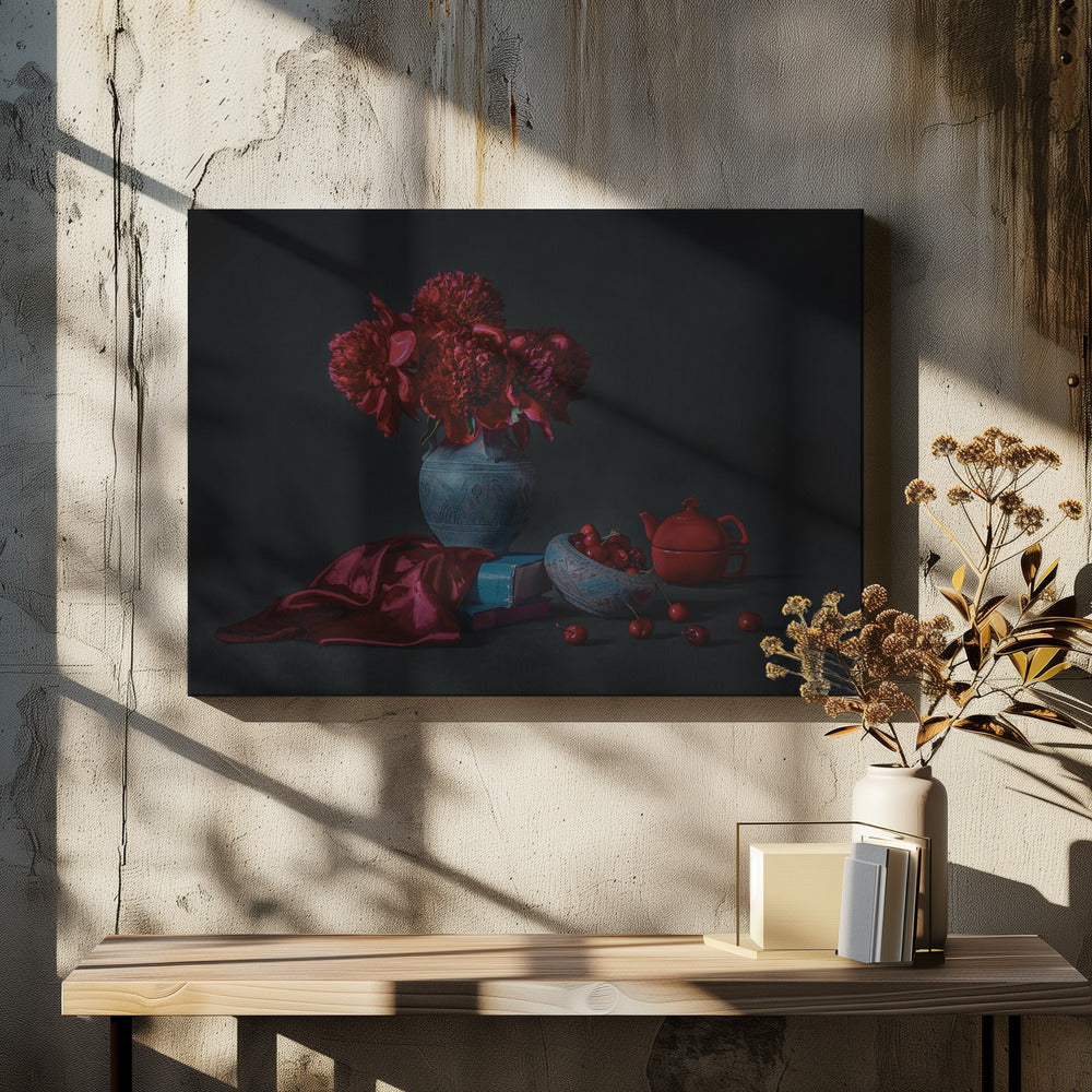 Red Charm | Canvas