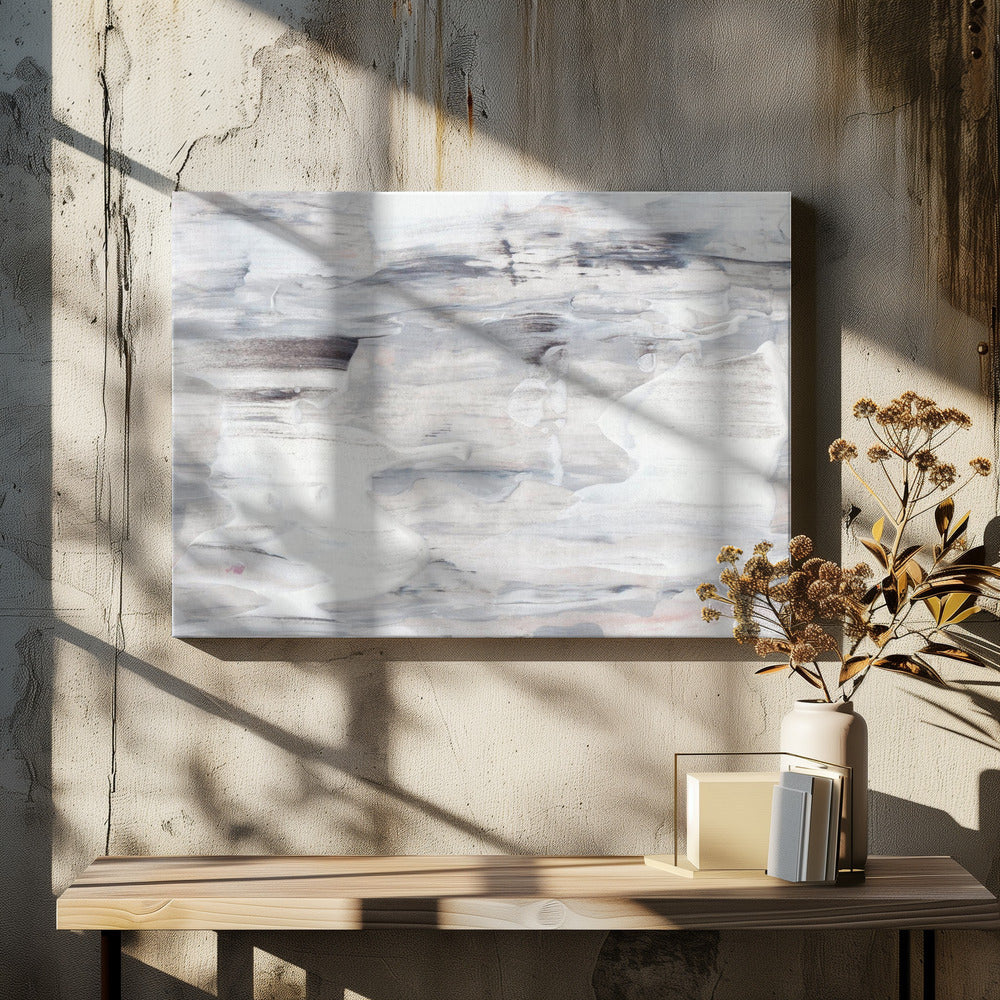 Fluid Brushstrokes with Muted Tones | Canvas