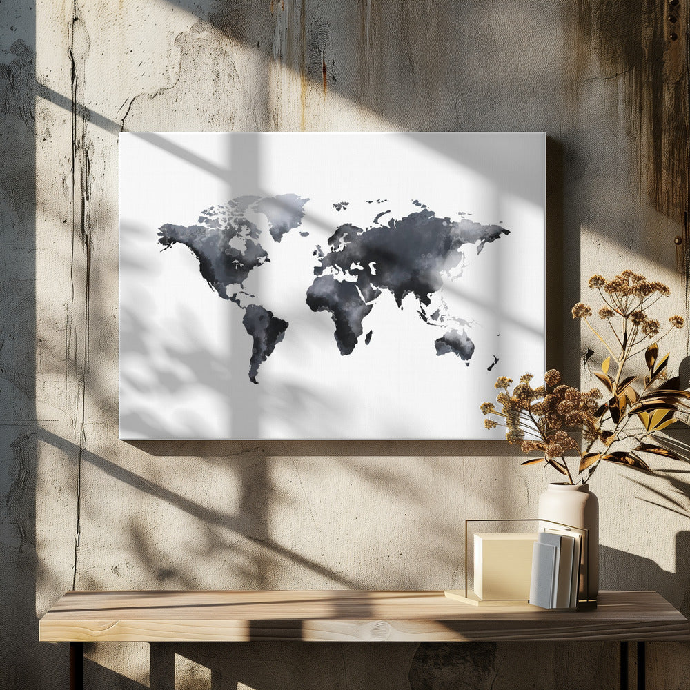 Dreamlike World Map | Canvas