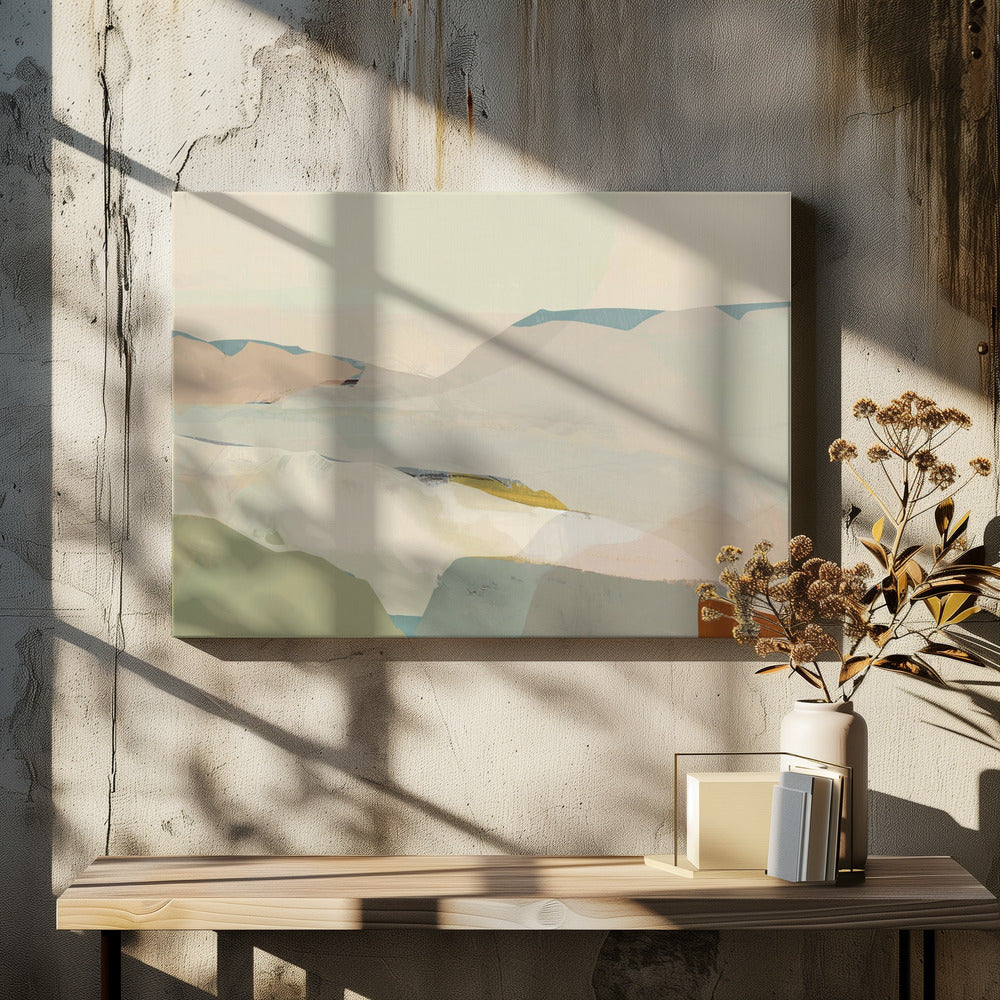 Colourblock Landscape 2 | Canvas
