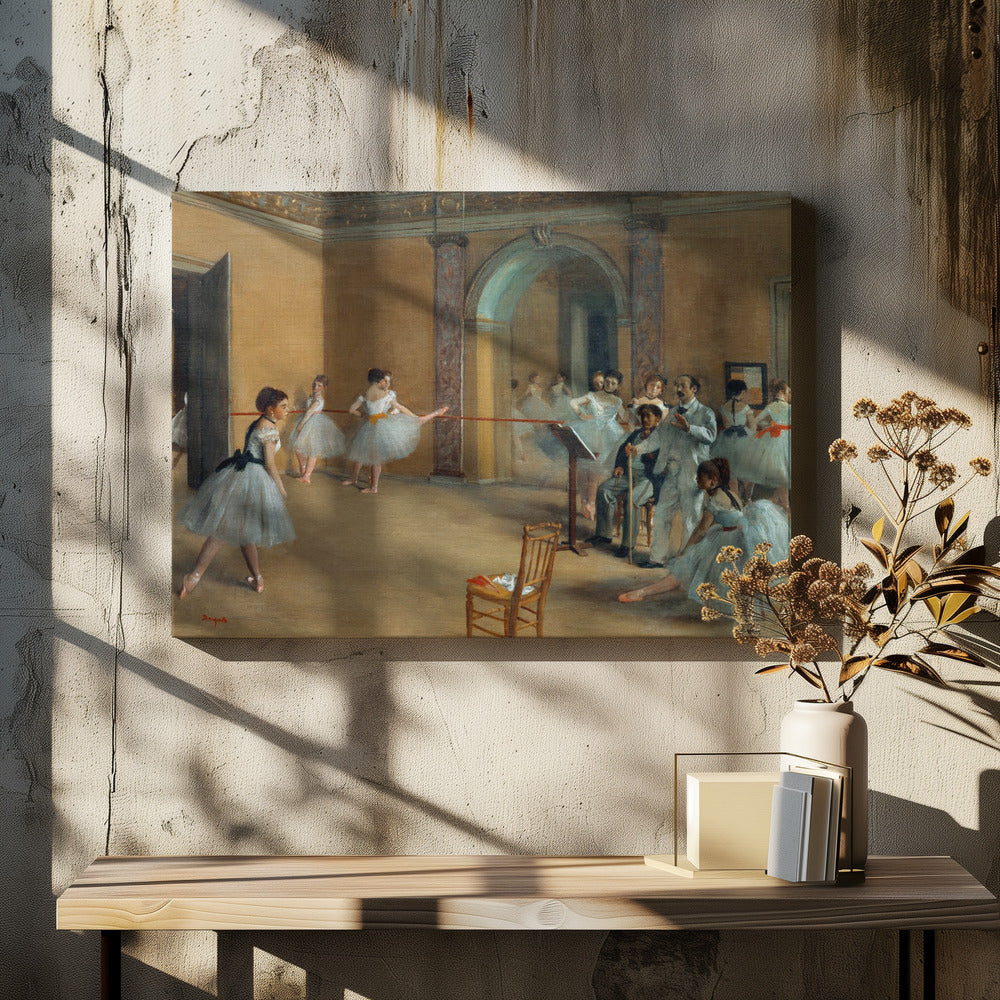 The Dance Foyer At the Opera On the Rue Le Peletier | Canvas