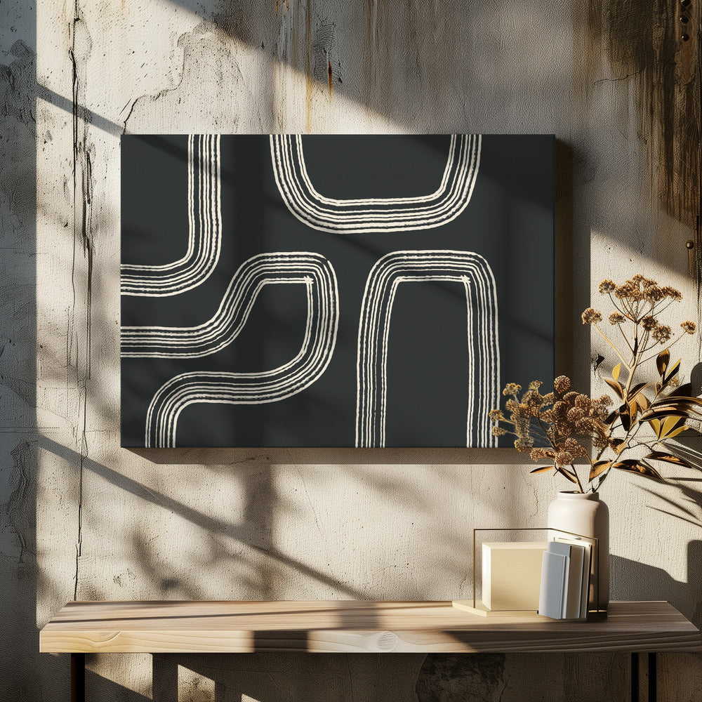 Curved Pathways | Canvas