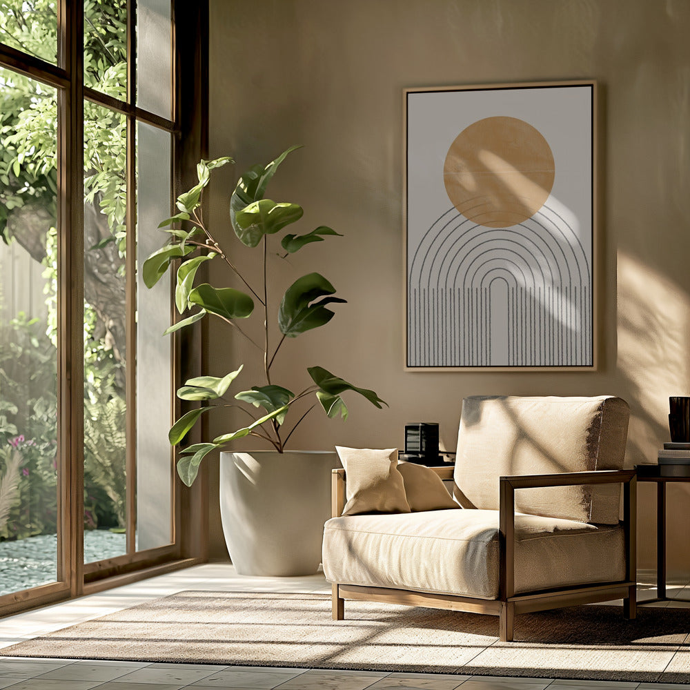 Arc and Sunburst | Poster