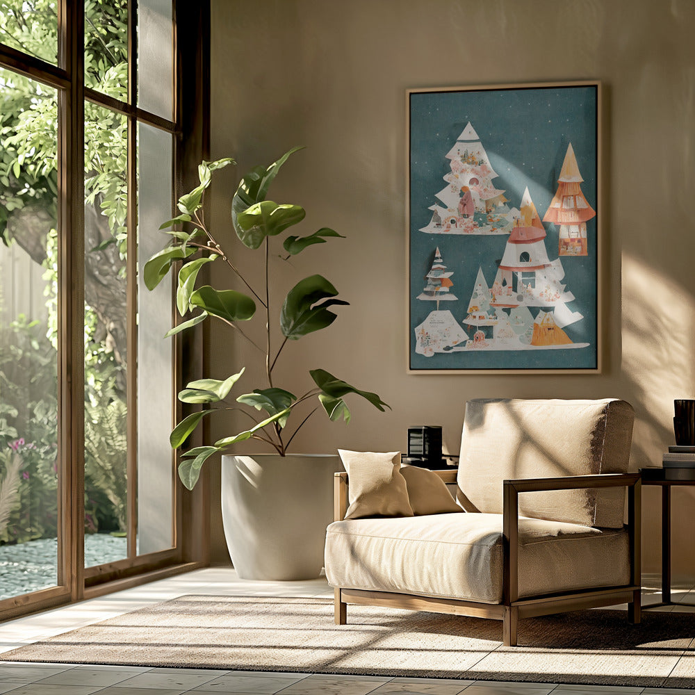 Enchanted Forest Homes | Poster
