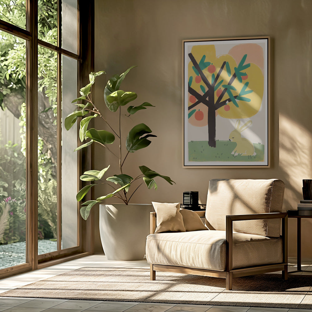 Dreaming Under Tree | Poster