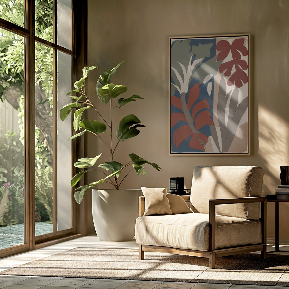 Bold Botanical Dance | Poster