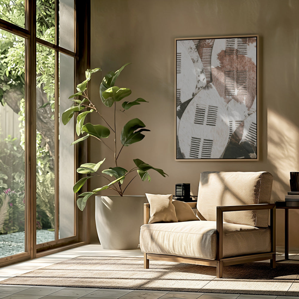 Tribal Hide Shields | Poster