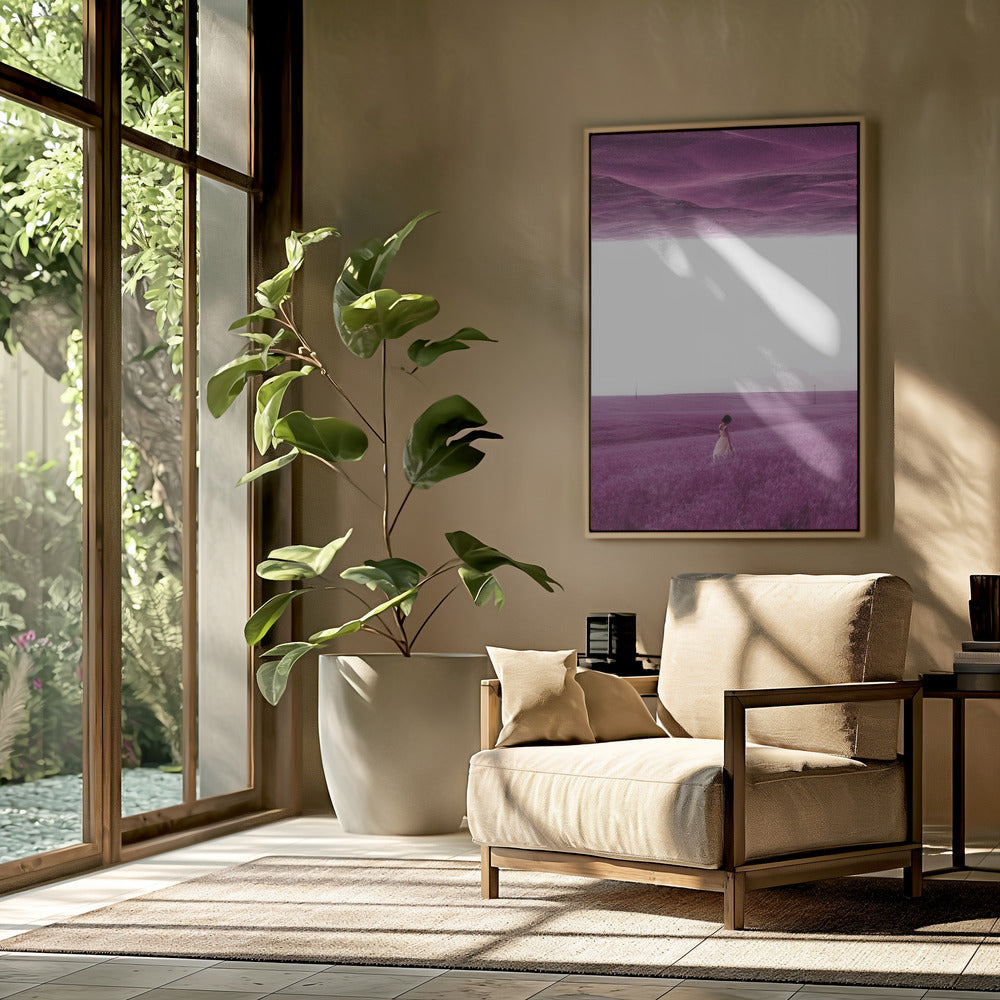 Purple Fields | Poster
