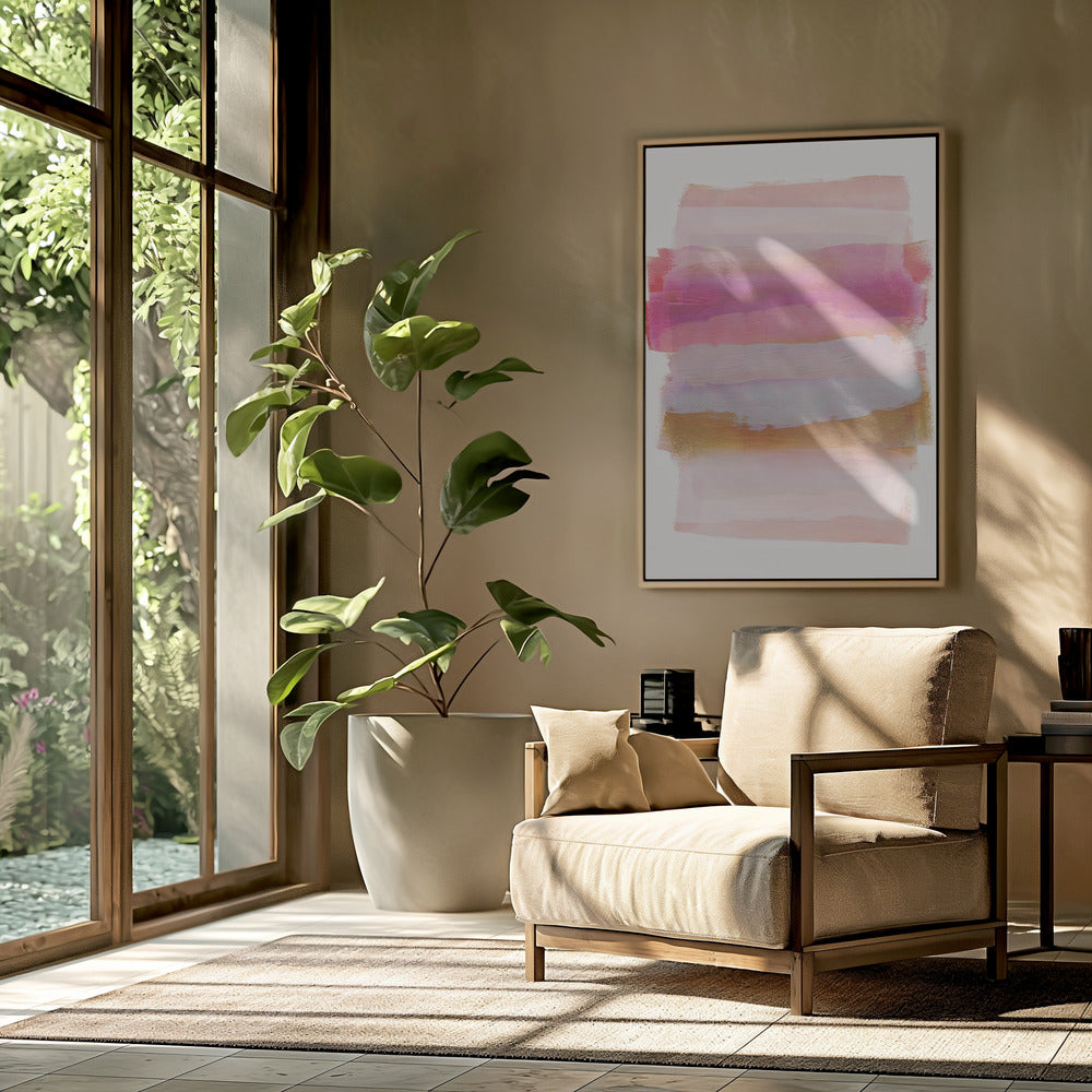 Abstract Brush Strokes 45 A1 | Poster